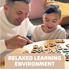 magnetic letters numbers fridge alphabet magnets montessori educational learning toys aesthetic 